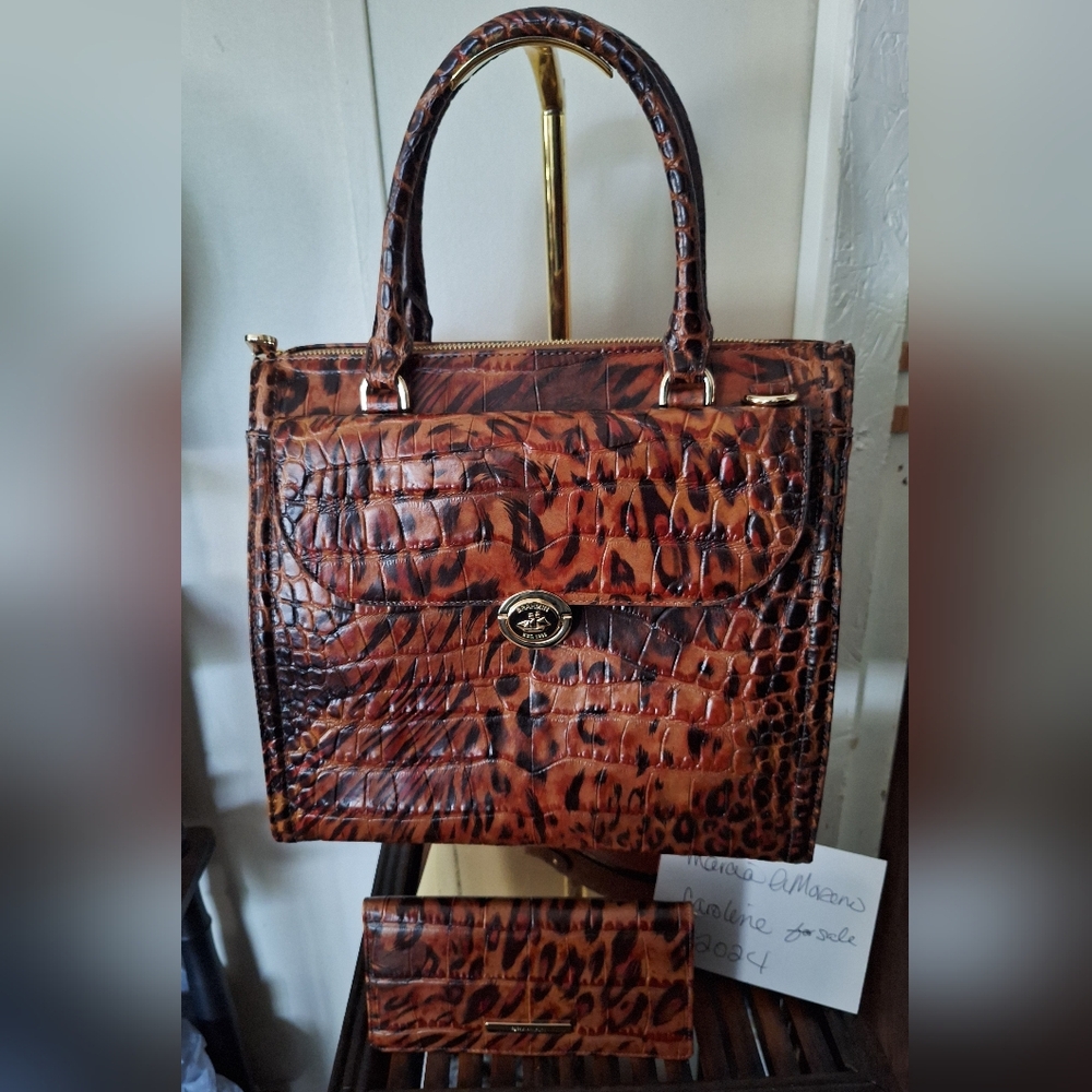 Brahmin Caroline Cognac Hendrix